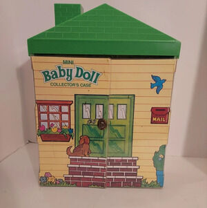 Vintage 1984 Tara Toys Corp Cabbage Patch Kids & Mini Babydoll Collector's Case